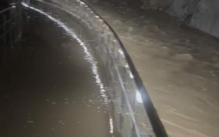 Zonguldak'ta su basan Gökgöl Mağarası kapatıldı