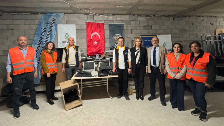 Çankaya Belediyesi, elektronik atıkları geri dönüşüme kazandırdı