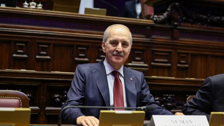 TBMM Başkanı Kurtulmuş, Roma’daki Avrupa Parlamento Başkanları Konferansı’nda konuştu