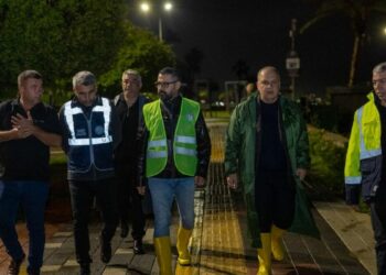 Mersin’de sağanak etkili oldu