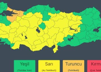 İçişleri Bakanlığı'ndan 'sağanak' ve 'fırtına' uyarısı