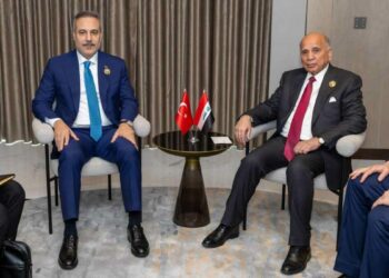 Dışişleri Bakanı Fidan, Iraklı mevkidaşı Hüseyin ile bir araya geldi