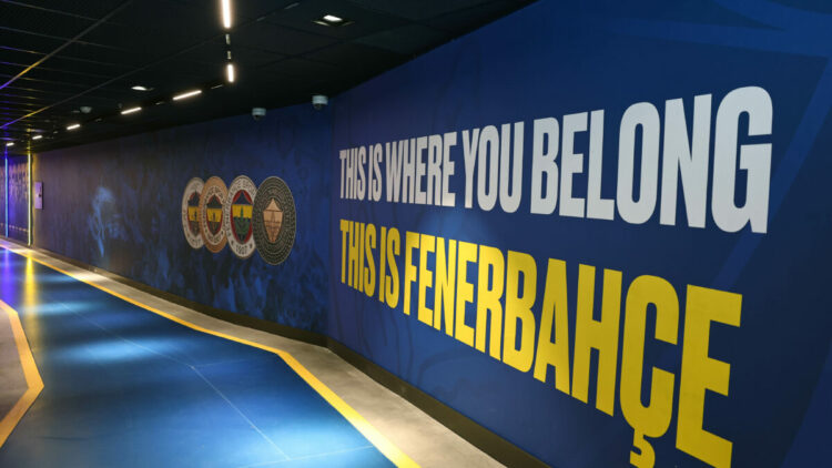 Chobani Stadyumu Şükrü Saracoğlu Spor Kompleksi’nde soyunma odası ve bağlantılı alanlar yenilendi