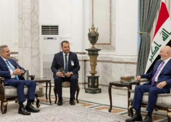 Bakan Fidan, Irak Cumhurbaşkanı Amedi tarafından kabul edildi