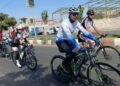İran'da öldürülen çocuklar için 2 bin 865 kilometre pedal çevirdiler