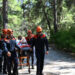 Şelalede gezerken 6 metreden düşen Rus turist kurtarıldı