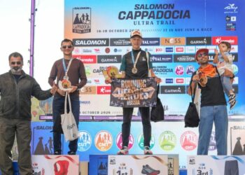 Cappadocia Ultra Trail'de dereceye giren sporcular ödüllerini aldı