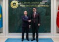 Bakan Kurum, Kazakistan Ekoloji ve Doğal Kaynaklar Bakanı Kuantyrov ile görüştü