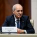 TBMM Başkanı Kurtulmuş, Kırgızistan Cumhurbaşkanı Caparov tarafından kabul edildi