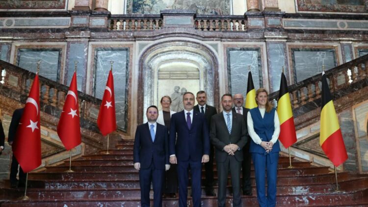 Dışişleri, Adalet ve İçişleri bakanları Belçika'da