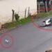 Kediye çarpmamak için manevra yaptığı motosikleti devrilen sürücü yaralandı
