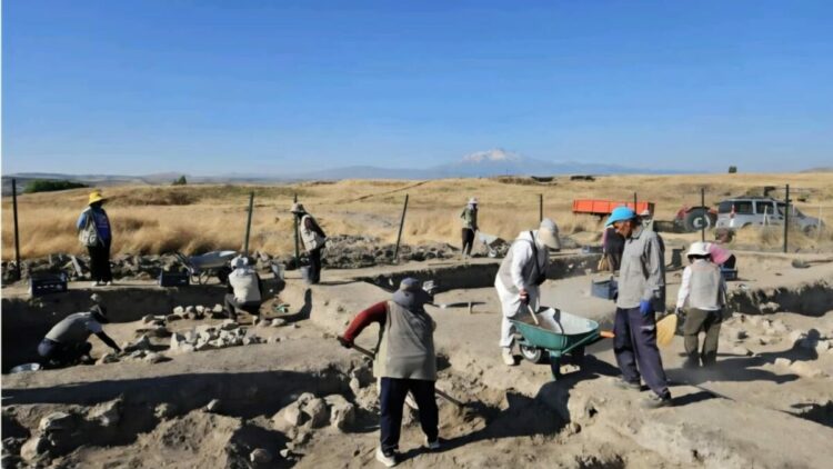 Kaniş Ören Yeri'nde Helenistik Dönem'e ait yapı ortaya çıkarıldı