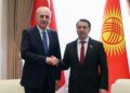 TBMM Başkanı Kurtulmuş, Kırgızistan Jogorku Keneş Başkanı Mamataliyev ile görüştü