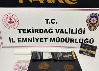 Tekirdağ'da uyuşturucu operasyonunda 45 tutuklama