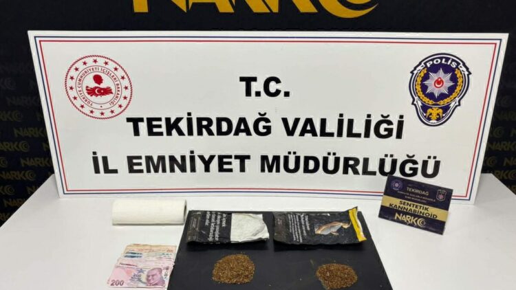 Tekirdağ'da uyuşturucu operasyonunda 45 tutuklama
