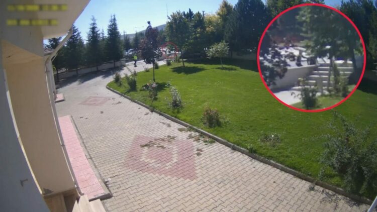 Polisin 'Heimlich' manevrası sürücünün hayatını kurtardı