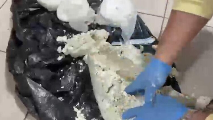 Peynir bidonuna gizlenmiş uyuşturucu ele geçirildi: 1 gözaltı