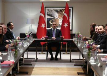 Bakan Fidan, Brüksel’de STK temsilcileri ile buluştu