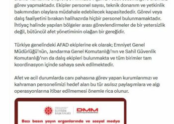 DMM: AFAD dalgıçlarının görevi bıraktığı iddiaları asılsızdır