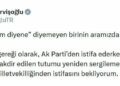 Dervişoğlu'ndan, Fakıbaba için istifa açıklaması