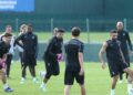 Trabzonspor, Hearts maçı hazırlıklarını tamamladı
