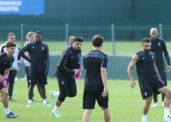 Trabzonspor, Hearts maçı hazırlıklarını tamamladı
