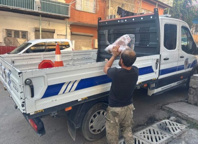 İmha edilmesi gereken bozuk etleri piyasaya sürmeye çalışan 4 şüpheli yakalandı