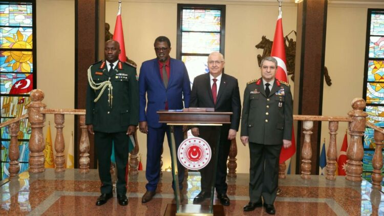 Bakan Güler, Gambiyalı mevkidaşı Joof ile görüştü