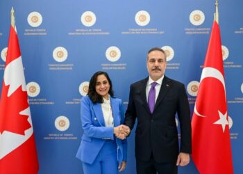 Bakan Fidan, Kanadalı mevkidaşı Anand ile görüştü