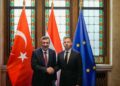 Cumhurbaşkanı Yardımcısı Yılmaz, Macaristan Başbakanı Magyar ile görüştü