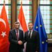 Cumhurbaşkanı Yardımcısı Yılmaz, Macaristan Başbakanı Magyar ile görüştü