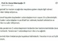 Bakan Memişoğlu'ndan Zonguldak'taki maden kazasına ilişkin açıklama