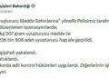 78 ilde uyuşturucu operasyonu: 1466 tutuklama
