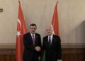 Cumhurbaşkanı Yardımcısı Yılmaz, Macaristan Cumhurbaşkanı Baka ile bir araya geldi
