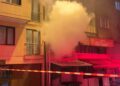 Bursa'da kıraathanede çıkan yangın söndürüldü