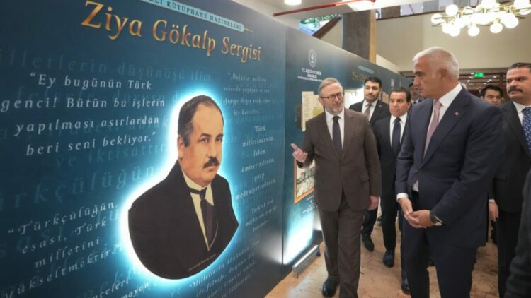 Ziya Gökalp'in fikri mirası, doğumunun 150'nci yıl dönümünde Milli Kütüphane'de