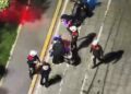 Beyoğlu’nda dron destekli denetim: Aranan 22 kişi yakalandı