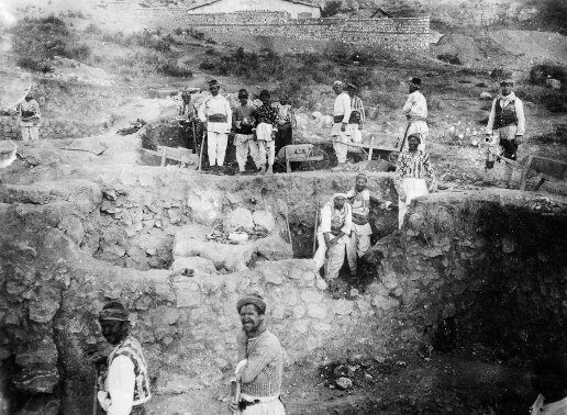 Hattuşa'nın 120 yıllık kazı süreci tarihi fotoğraflarda