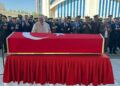 Ankara'da kazada şehit olan Albay Gökgöz, son yolculuğuna uğurlandı