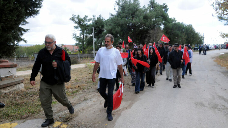 Edirne'de Sırpsındığı Zaferi dolayısıyla 4 kilometrelik anma yürüyüşü yapıldı