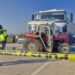 Askeri malzeme taşıyan TIR'la traktör çarpıştı: 1 ölü, 1 yaralı