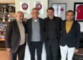 Kayserispor Başkanı Çamlı'dan Hacıosmanoğlu'na ziyaret