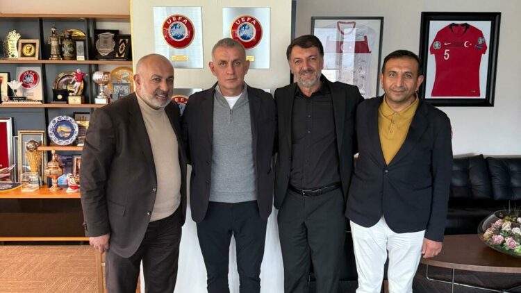 Kayserispor Başkanı Çamlı'dan Hacıosmanoğlu'na ziyaret