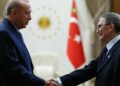 Cumhurbaşkanı Erdoğan, Aziz Sancar'ı kabul etti