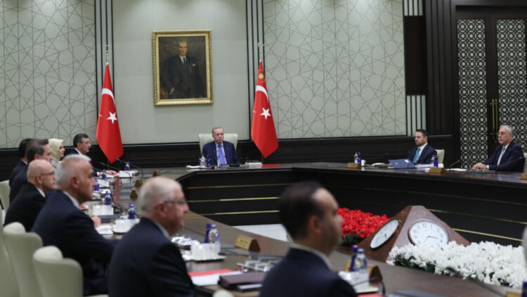 Cumhurbaşkanlığı Kabinesi toplandı
