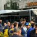 Fenerbahçeli taraftarlar, Rams Park’a hareket etti