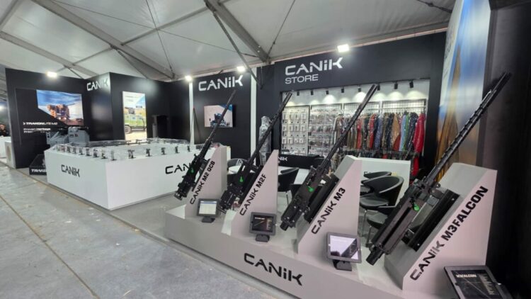Canik, uluslararası keskin nişancı yarışmasında silah sistemlerini sergiledi