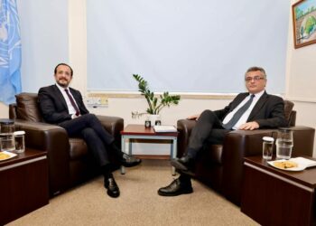 KKTC Cumhurbaşkanı Erhürman ile GKRY lideri Hristodulidis bir araya geldi