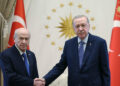 Cumhurbaşkanı Erdoğan, Bahçeli'yi kabul etti