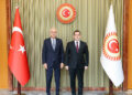 TBMM Başkanı Kurtulmuş, Kuzey Makedonya Devlet Bakanı Zeynula'yı kabul etti
